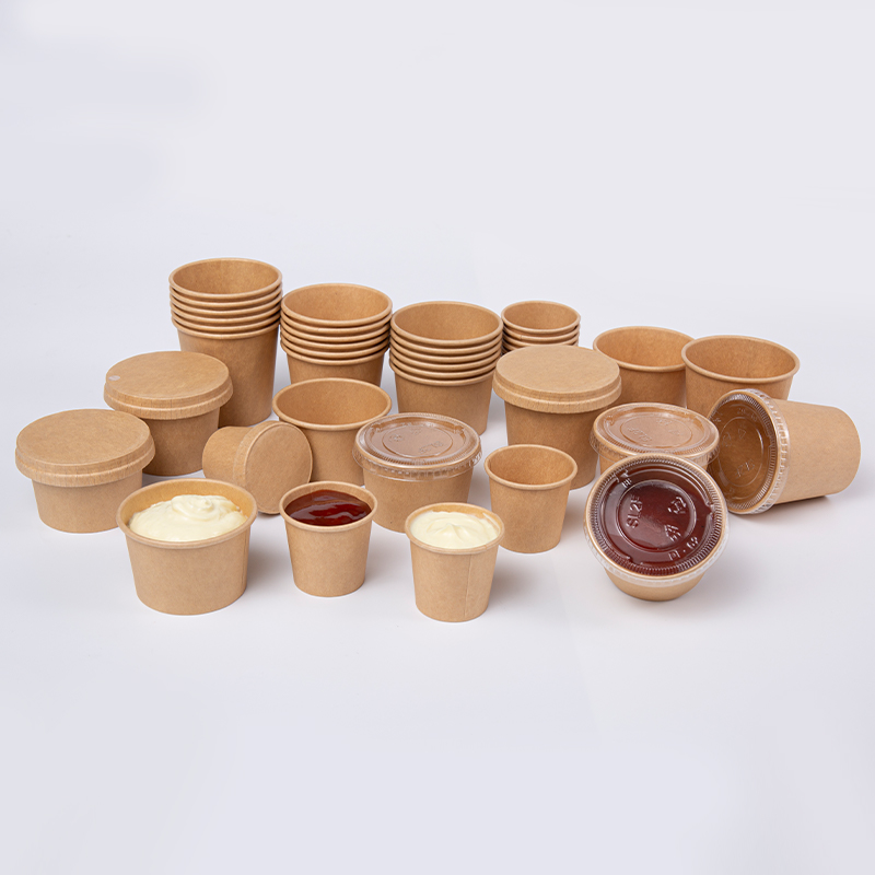 لیوان کاغذی سس